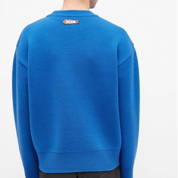Ader Blue Crewneck Sweater for Men - Picture 2 of 5
